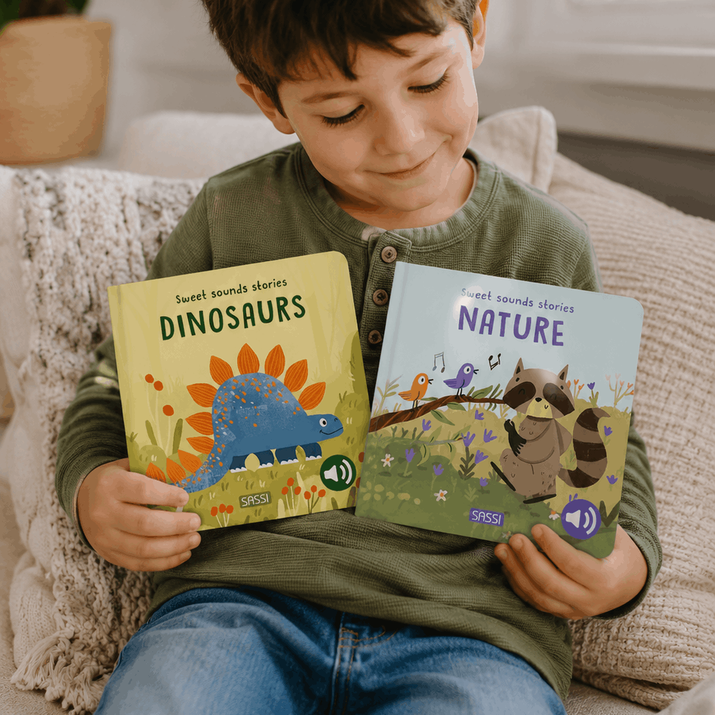 Sassi Board Book Sweet Sounds Stories - Nature