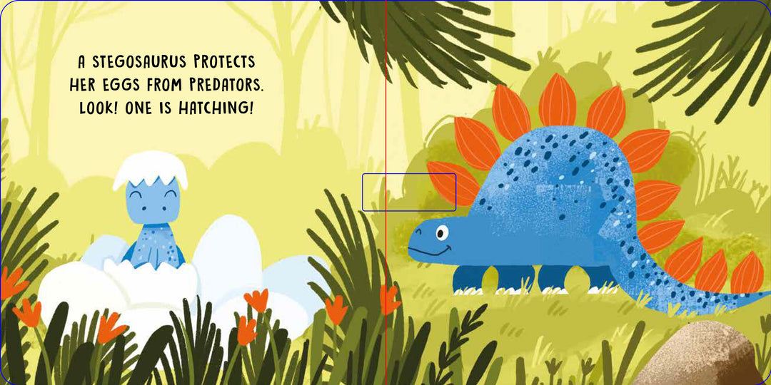 Sassi Board Book Sweet Sounds Stories - Dinosaurs