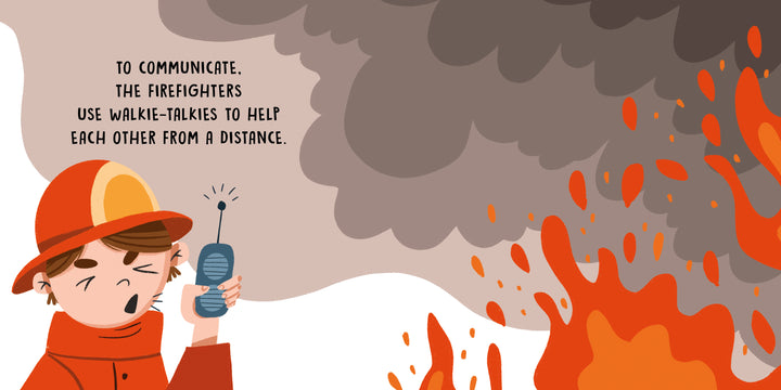 Sassi Board Book Sweet Sounds Stories - Firefighters