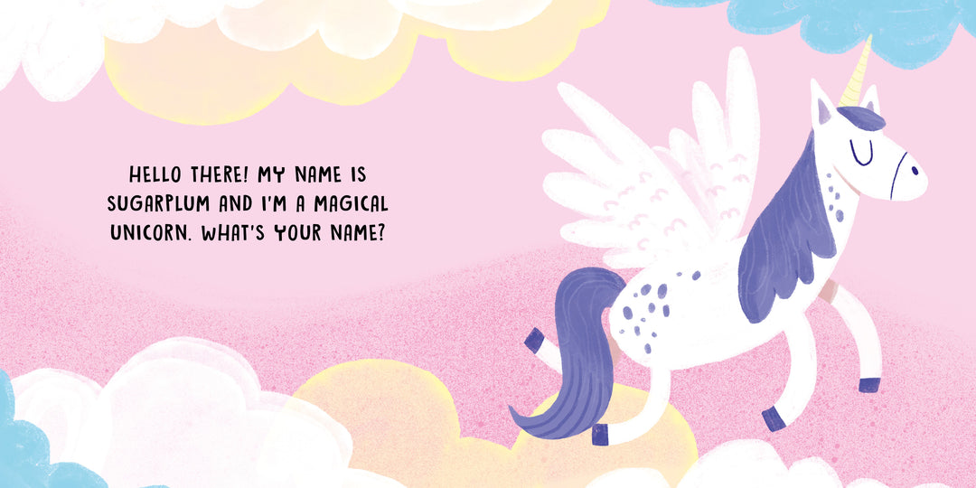Sassi Board Book Sweet Sounds Stories - Unicorns