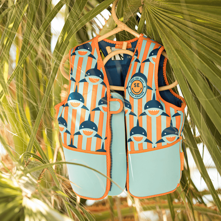 Swim Essentials Puddle Jumper Swim Vest - Tropic Shark, 2-6 yrs