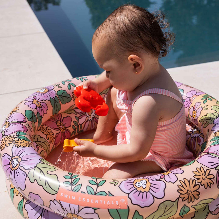 Swim Essentials Inflatable Baby Pool - Blossom, 60 cm