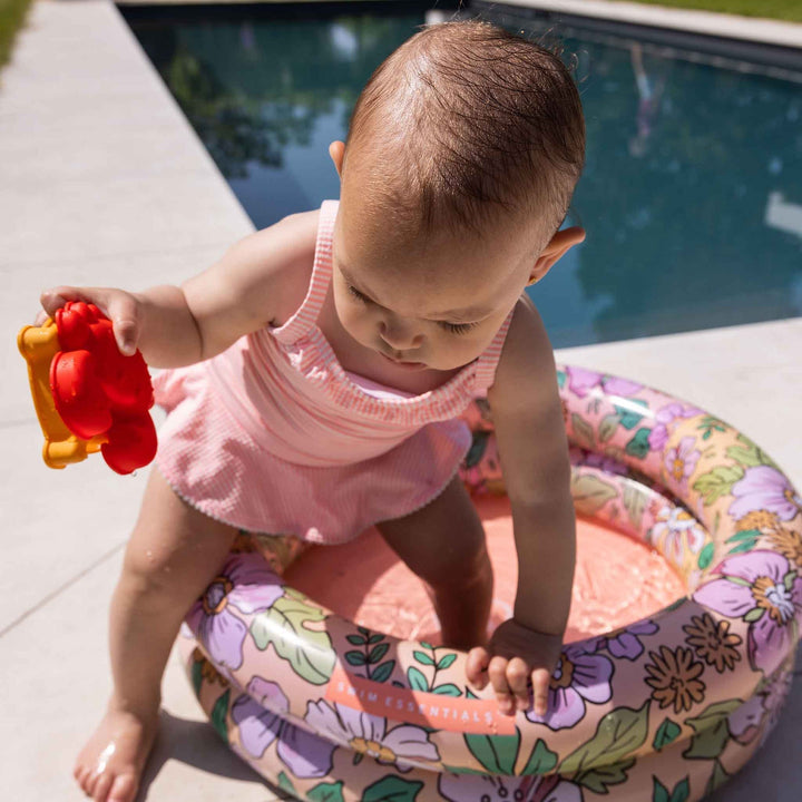 Swim Essentials Inflatable Baby Pool - Blossom, 60 cm