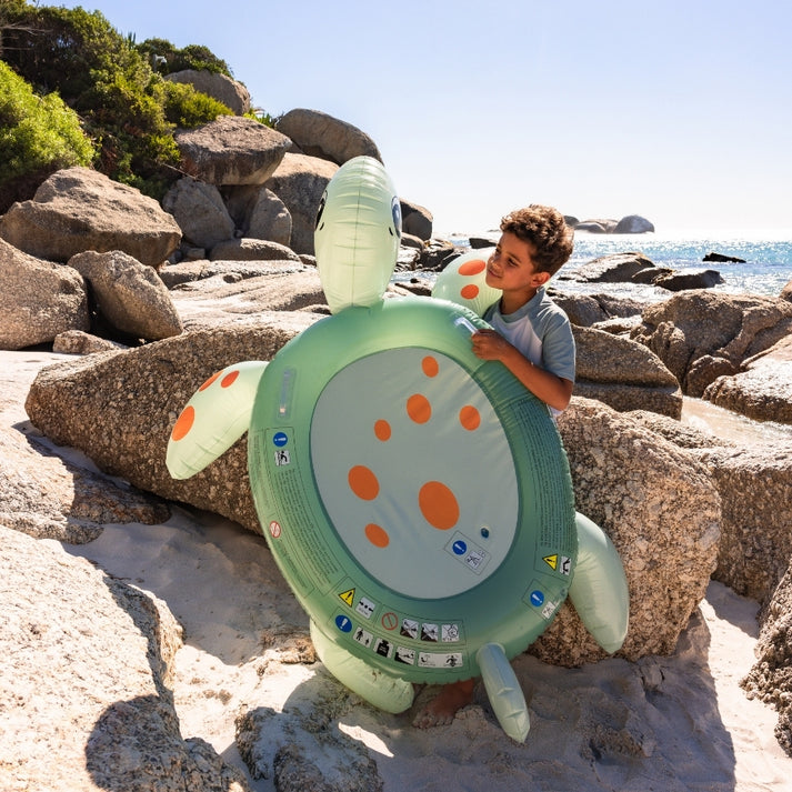 Swim Essentials Inflatable Ride On - Turtle, 140 cm
