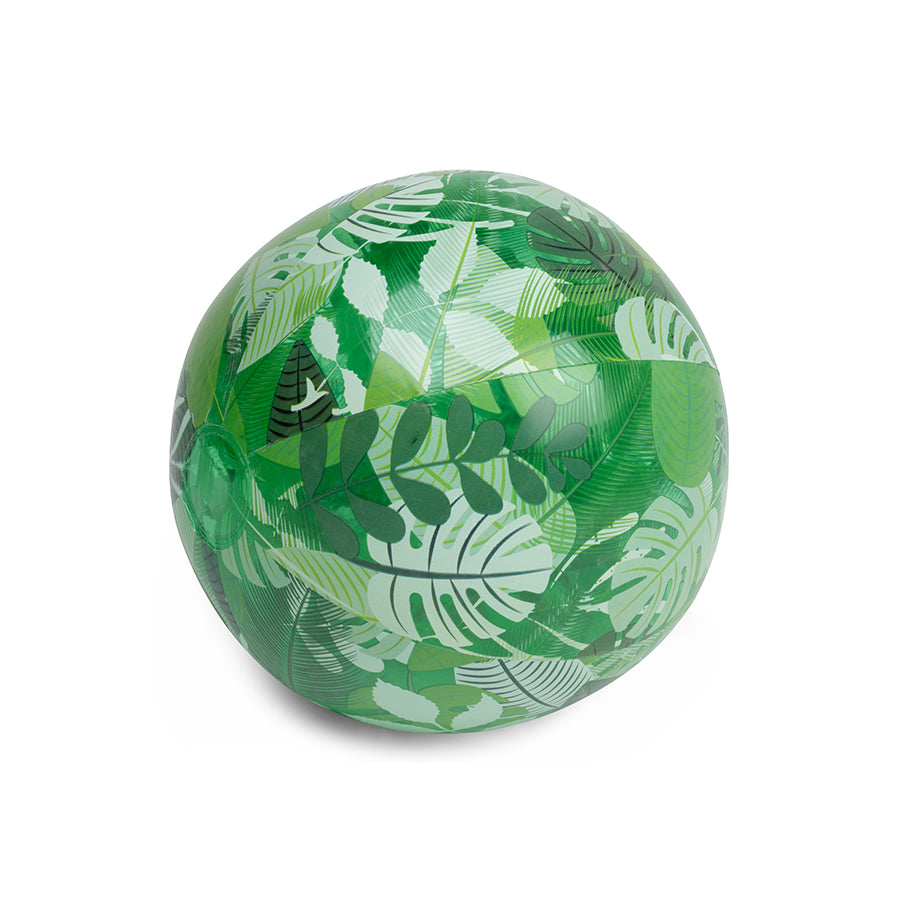 Swim Essentials Beach Ball, Tropical Leaves