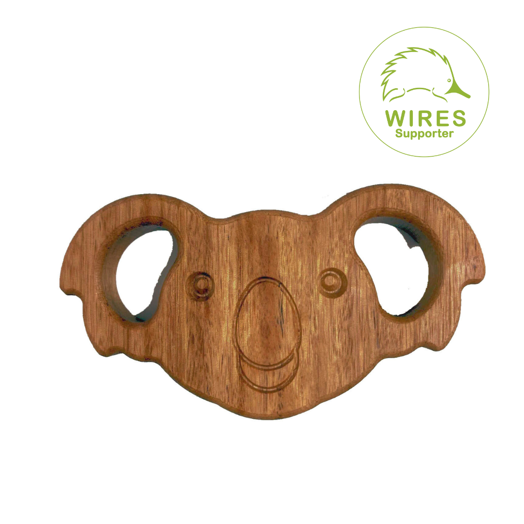 in-wood Oz Koala Teether