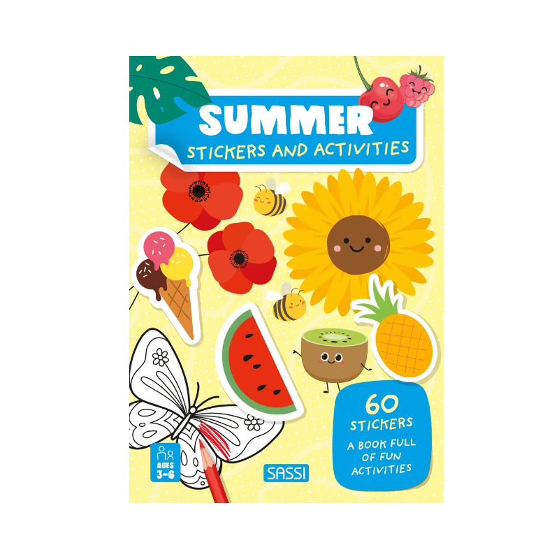 Sassi Stickers and Activities Book - Summer