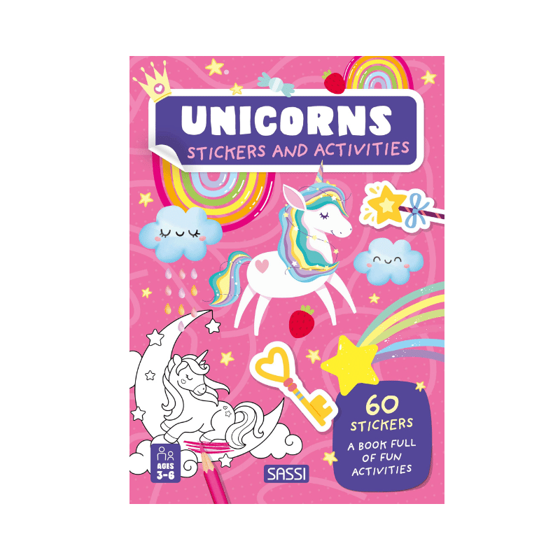 Sassi Stickers and Activities Book - Unicorns