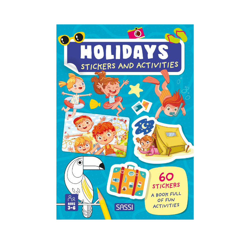 Sassi Stickers and Activities Book - Holidays