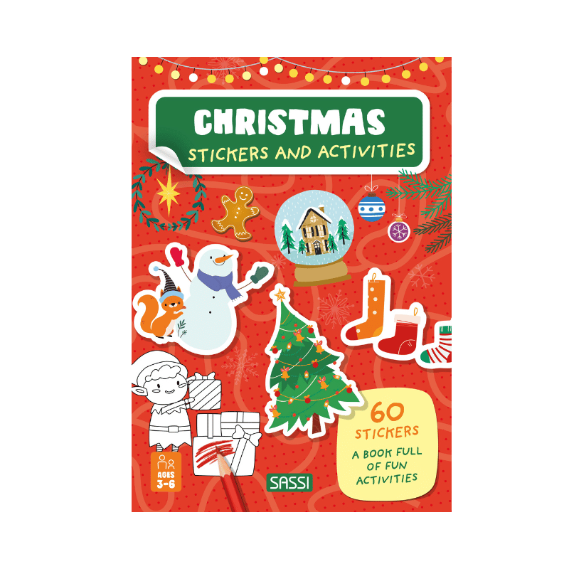 Sassi Stickers and Activities Book - Christmas