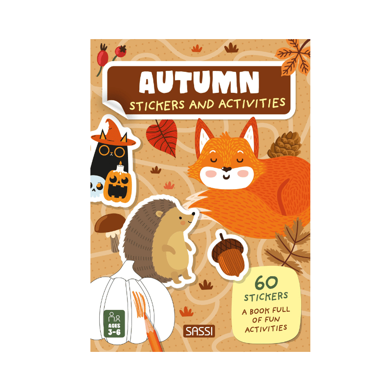 Sassi Stickers and Activities Book - Autumn