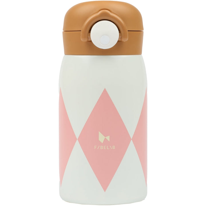 Fabelab - Water Bottle - Harlequin Pink, 320 ml