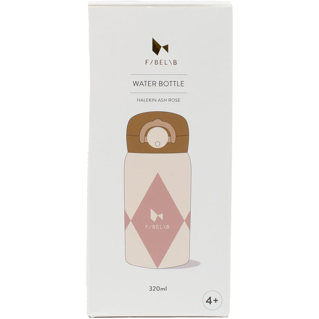 Fabelab - Water Bottle - Harlequin Pink, 320 ml