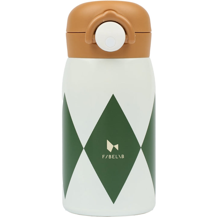 Fabelab - Water Bottle - Harlequin Green, 320 ml