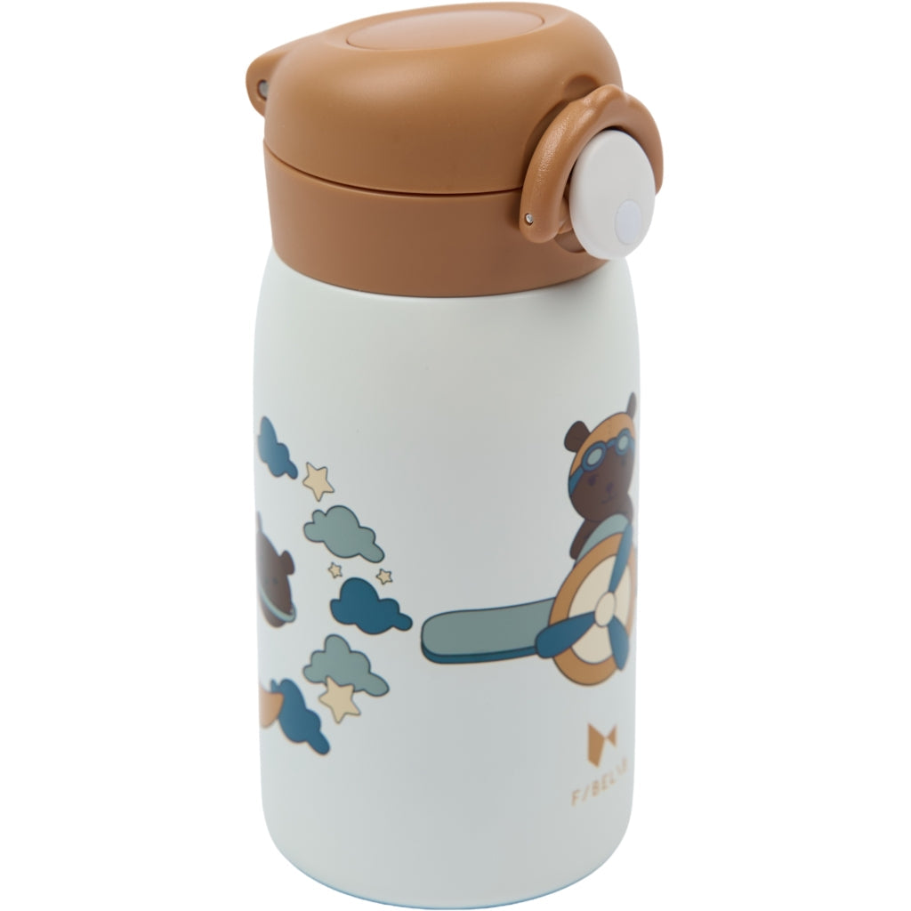 Fabelab - Water Bottle - Little Flyers Bear, 320 ml