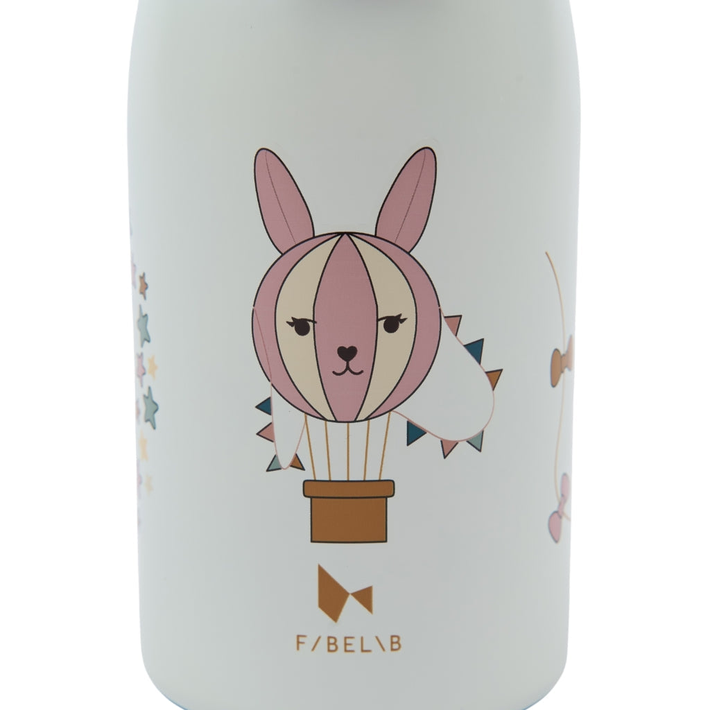 Fabelab - Water Bottle - Little Flyers Bunny, 320 ml