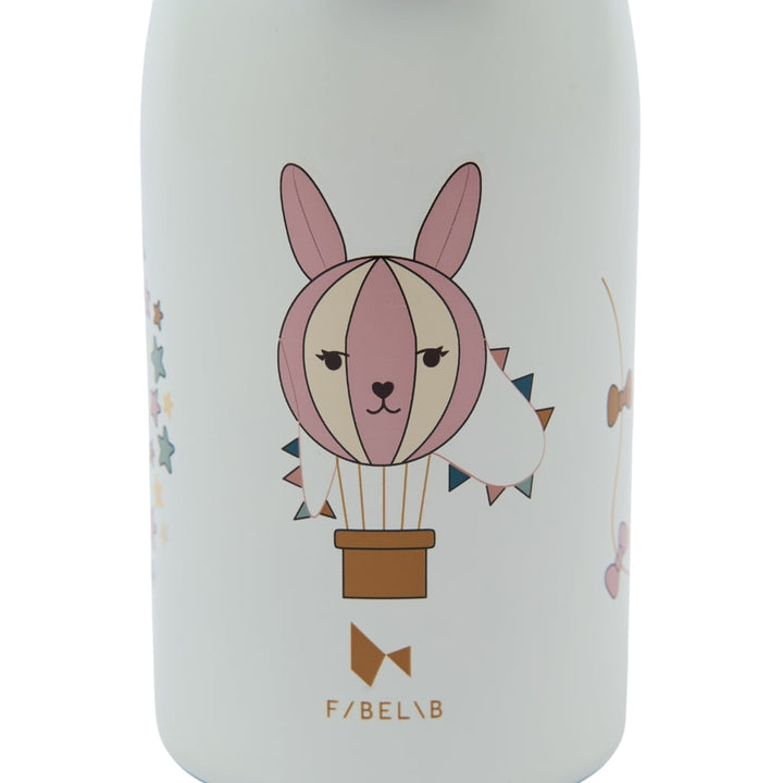 Fabelab - Water Bottle - Little Flyers Bunny, 320 ml