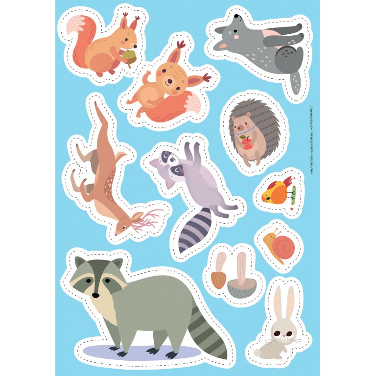 Sassi Games - Happy Families, The Forest