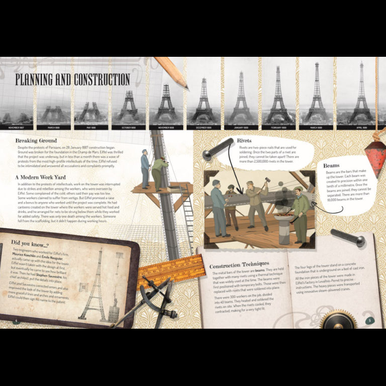 Sassi 3D Scientists and Inventors - Gustave Eiffel - The Eiffel Tower