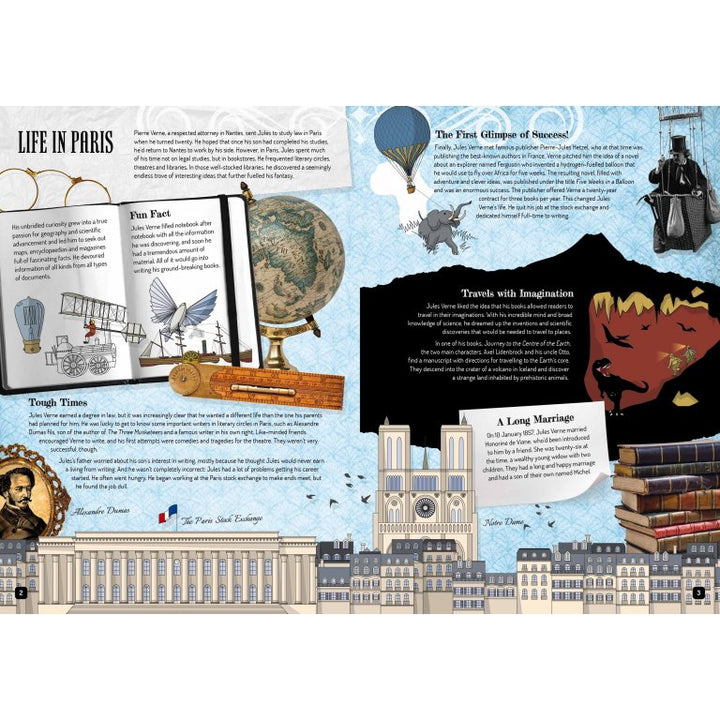 Sassi 3D Scientists and Inventors - Jules Verne - The Father of Science Fiction