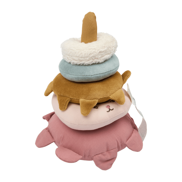 Fabelab Cotton Fabric Stack Tower, Bunny