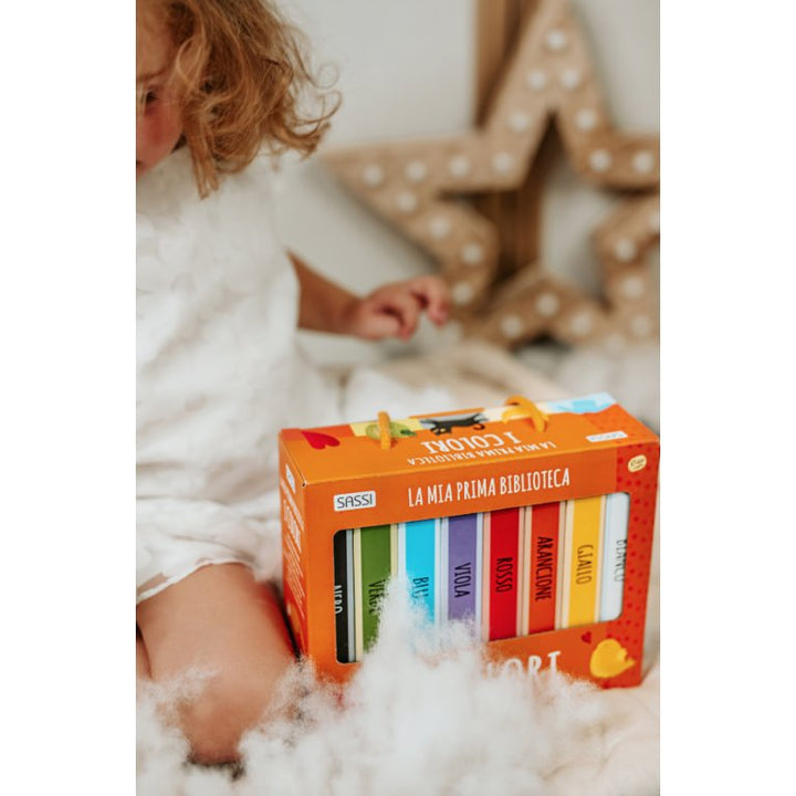 Sassi My First Library - Colours, 8 pcs