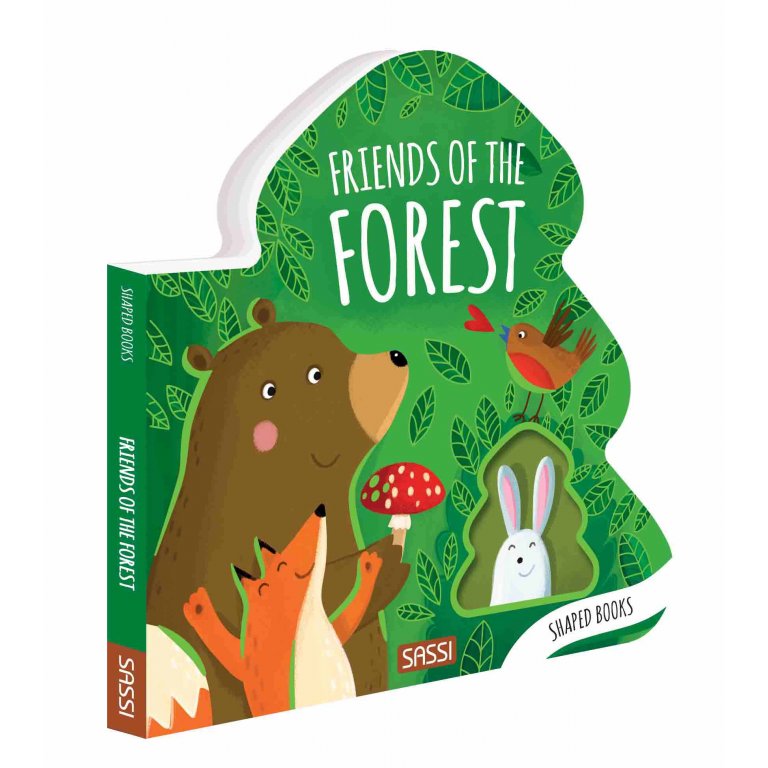 Sassi Shaped Board Book -  Friends of the Forest