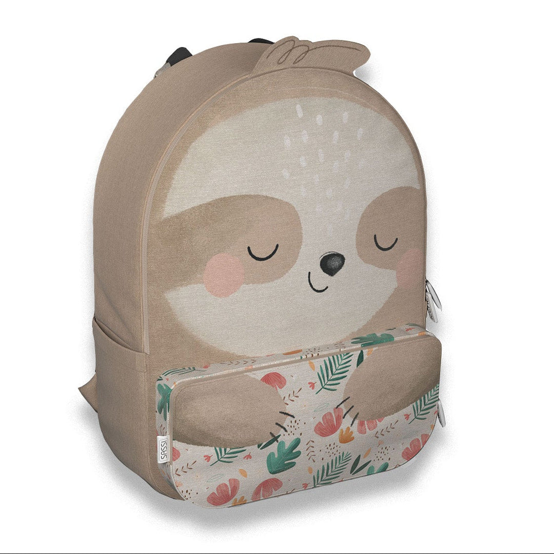 Sassi  A4 Junior Eco Backpack - Gnawy The Sloth