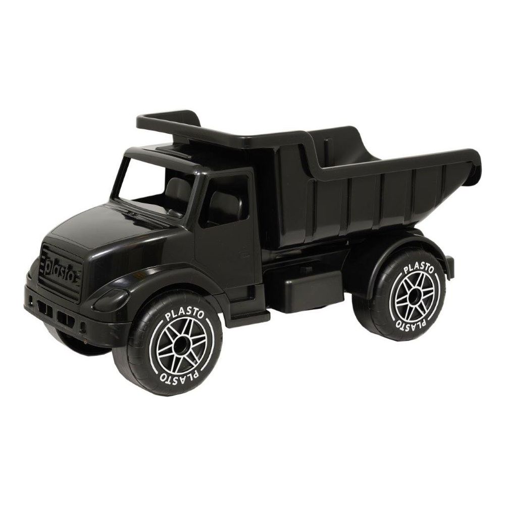 Plasto Giant Tipper Truck, 60 cm - 70th Anniversary Edition, Black