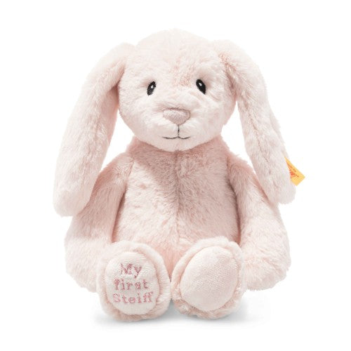 Steiff Soft Cuddly Friends My first Steiff Hoppie rabbit - pale pink, 26 cm