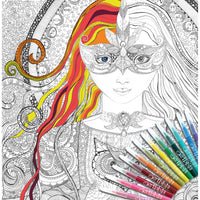 Magician's Daughter Colouring In Poster Kit