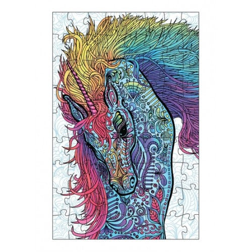 Imagine like a Unicorn Puzzle& Colouring Sheet Set, 72 pcs