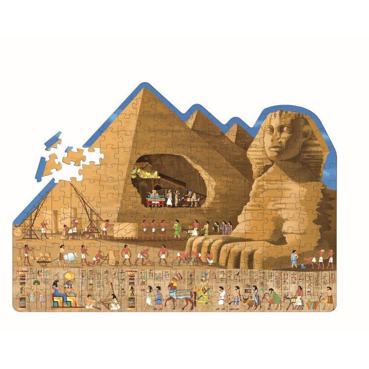 Sassi Puzzle and Book Set - Ancient Egypt , 205 pcs Default Title