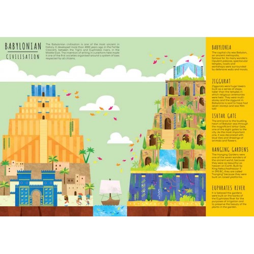 Sassi Fact Books - Above and Below - Ancient Civilisations