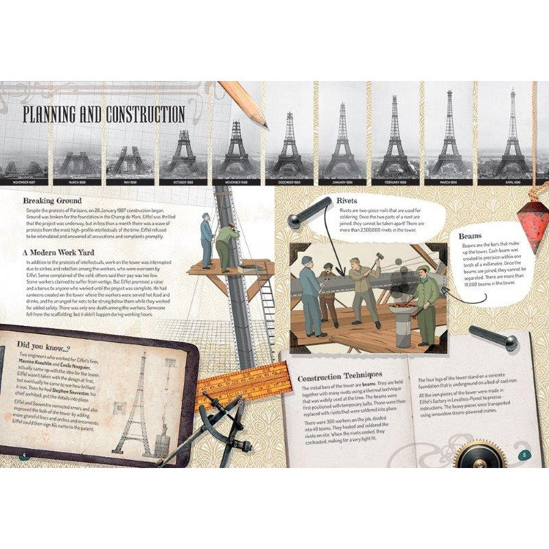 Sassi 3D Scientists and Inventors - Gustave Eiffel - The Eiffel Tower Default Title