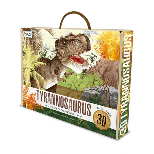 Sassi 3D Assemble and Book - The Age Of The Dinosaurs - Tyrannosaurus