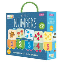 Sassi My First Numbers Puzzle & Book Set Default Title