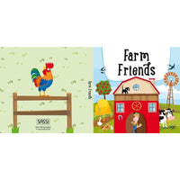 Sassi Giant Puzzle & Book Set - Farm Friends,  30 pcs Default Title