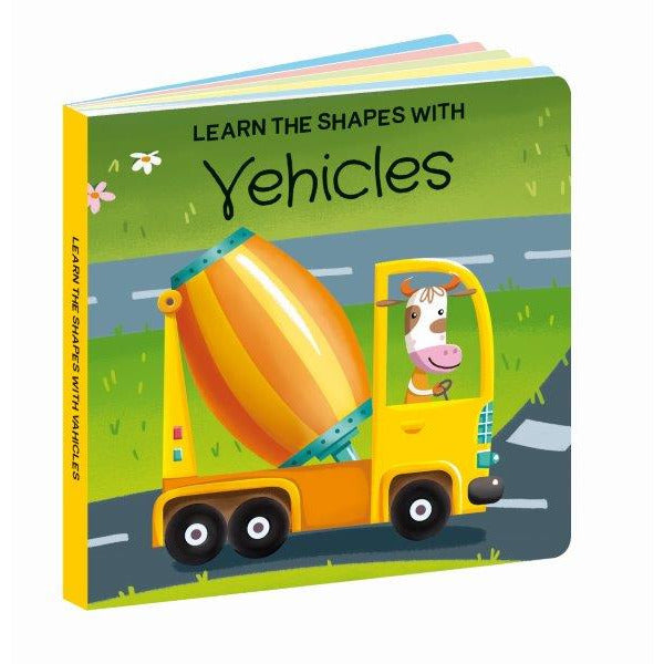 Sassi 3D Puzzle and Book Set - Learn Shapes Vehicles, 40 pcs Default Title