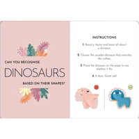 Sassi Games - Puzzle , Book and Wooden Dinosaurs Default Title