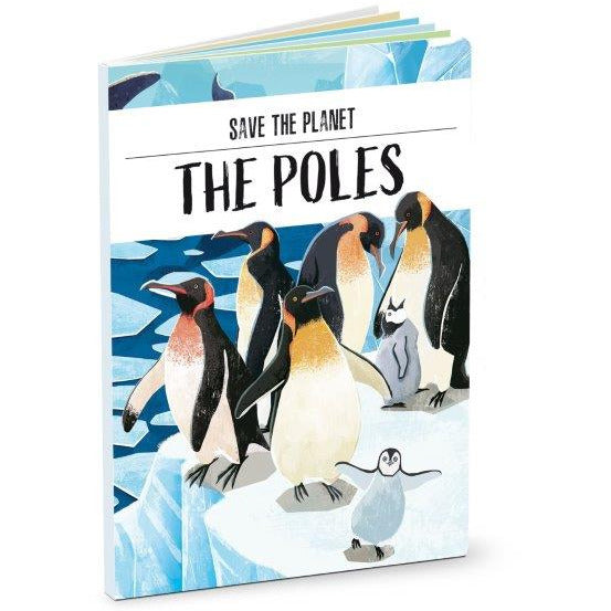 Sassi Save the Planet - The Poles Puzzle and Book Set, 220 pcs Default Title