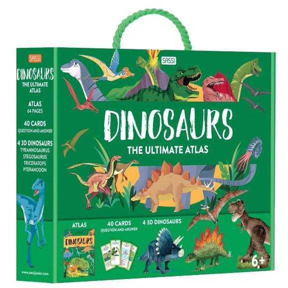 Sassi The Ultimate Atlas and Models Set - Dinosaurs 3D Construction Default Title