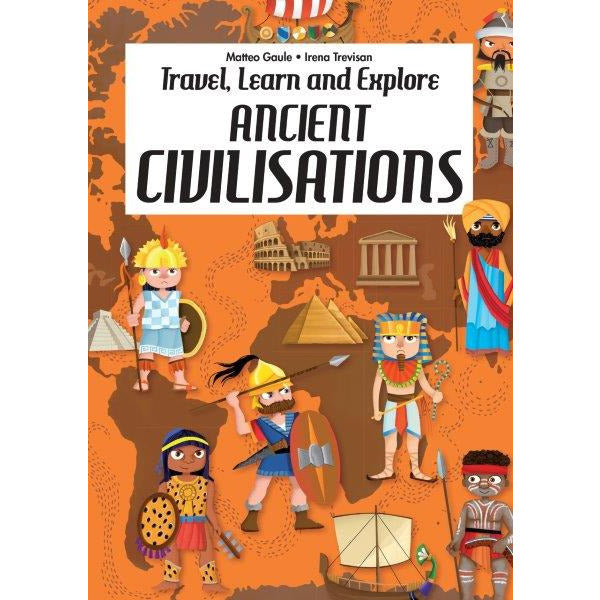 Sassi 3D Puzzle and Book Set - World of Ancient Civilisations, 200 pcs Default Title