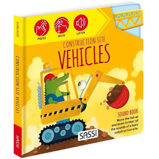 Sassi Sound Book - Construction Site Vehicles Default Title