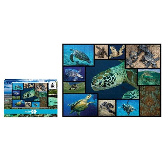 WWF Puzzle - Sea Turtles, 1000 pcs