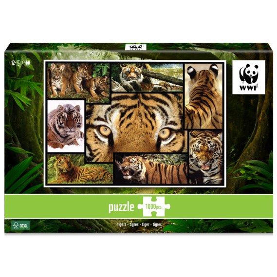WWF Puzzle - Tigers, 1000 pcs