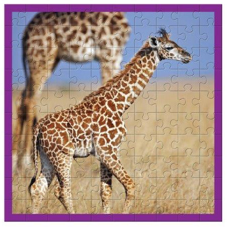 WWF Puzzle - Giraffes, 100 pcs