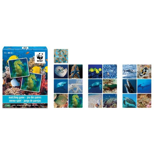 WWF Memory Matching Game - Marine